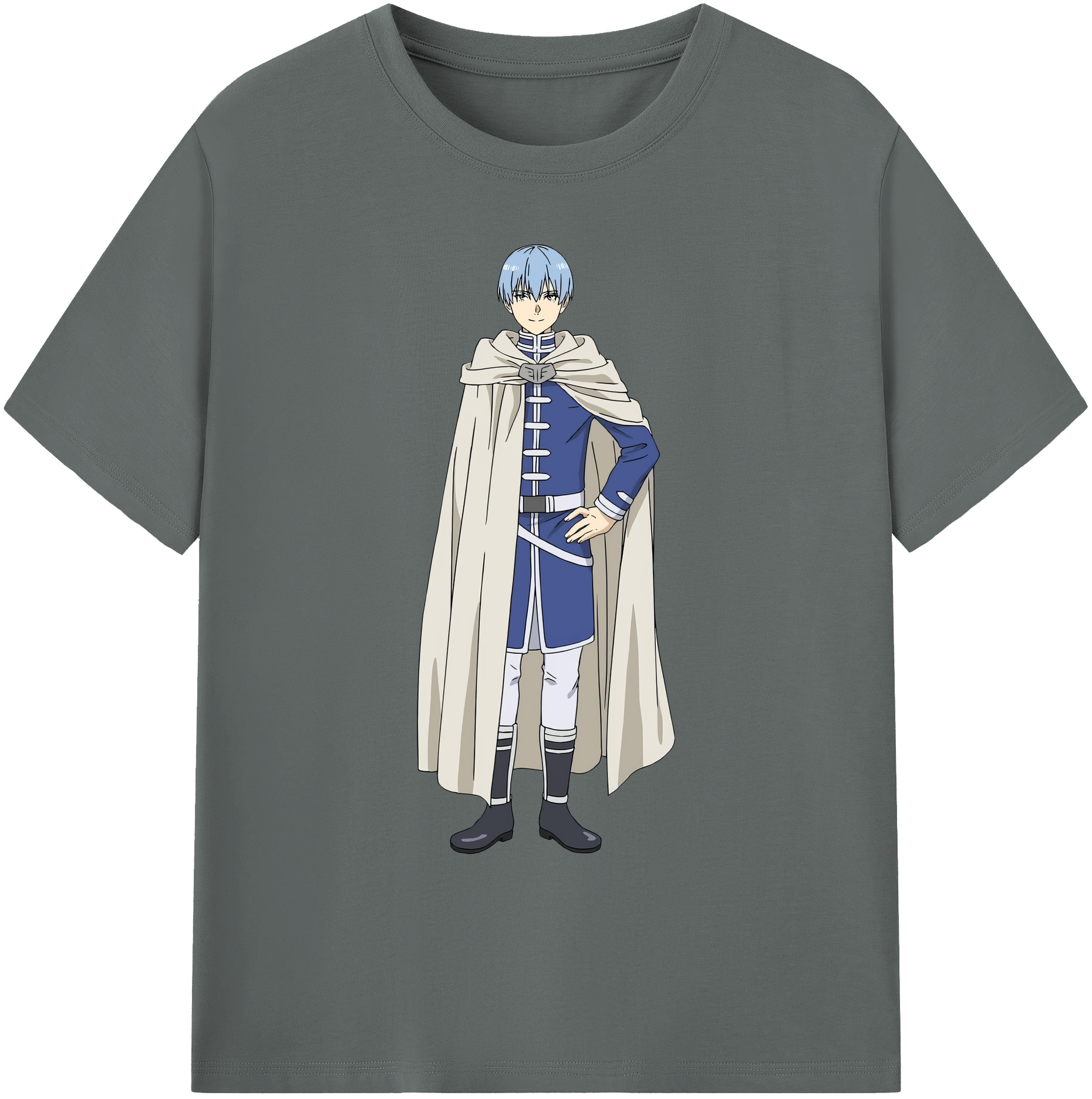 （画像用） 葬送のフリーレン Frieren 綿100％ メンズ半袖Tシャツ｜肌触りやわらか＆通気性